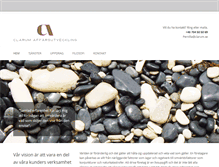 Tablet Screenshot of clarum.se